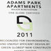 Adams Park Apartments Dedication - May 19, 2012